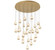 Lucidata LED Chandelier in Painted Antique Brass (541|12139-030)