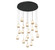 Lucidata LED Chandelier in Matte Black (541|12138-02)