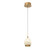 Lucidata LED Pendant in Painted Antique Brass (541|12135-030)