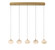 Calcolo LED Chandelier in Painted Antique Brass (541|12125-030)