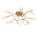 Belluno LED Ceiling Mount in Champagne Gold (541|12085-03)