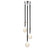 Bellissima LED Pendant in Black Sleeve (541|12064-02)