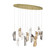 Sorrento LED Chandelier in Gold (541|12034-023-07)