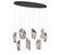 Sorrento LED Chandelier in Black (541|12034-019-02)