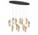 Sorrento LED Chandelier in Black (541|12034-018-02)