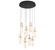 Verona LED Chandelier in Matte Black (541|10222-02)