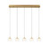 Manarola LED Chandelier in Painted Antique Brass (541|10217-030)