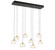 Manarola LED Chandelier in Matte Black (541|10216-02)