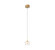 Manarola LED Pendant in Painted Antique Brass (541|10211-030)