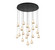 Baveno LED Chandelier in Matte Black (541|10205-02)
