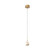 Baveno LED Pendant in Painted Antique Brass (541|10202-030)