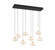 Adelfia LED Chandelier in Matte Black (541|10198-02)