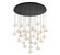 Adelfia LED Chandelier in Matte Black (541|10197-02)