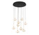 Adelfia LED Chandelier in Matte Black (541|10195-02)