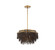 Molfetta Five Light Chandelier in Antique Brass (541|10181-026)