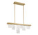 Siena LED Chandelier in Brushed Gold (541|10173-014)