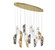 Sorrento LED Chandelier in Gold (541|10172-023-07)