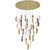 Sorrento LED Chandelier in Gold (541|10169-024-07)