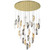Sorrento LED Chandelier in Gold (541|10169-023-07)