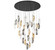 Sorrento LED Chandelier in Black (541|10169-023-02)