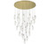 Sorrento LED Chandelier in Gold (541|10169-017-07)