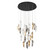 Sorrento LED Chandelier in Black (541|10167-023-02)