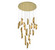 Sorrento LED Chandelier in Gold (541|10167-020-07)