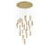 Sorrento LED Chandelier in Gold (541|10167-018-07)