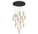 Sorrento LED Chandelier in Black (541|10167-018-02) Sorrento LED Chandelier in Black (541|10167-018-02)