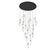 Sorrento LED Chandelier in Black (541|10167-017-02)
