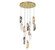 Sorrento LED Chandelier in Gold (541|10164-023-07)