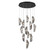 Sorrento LED Chandelier in Black (541|10164-019-02)