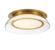 Pescara LED Ceiling Mount in Plated Brushed Gold (541|10156-07)