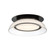 Pescara LED Ceiling Mount in Matte Black (541|10155-02)