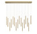 Amalfi LED Chandelier in Plated Brushed Gold (541|10151-07)