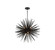 Trapani Seven Light Chandelier in Metallic Black (541|10128-06)