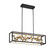 Terlizzi LED Chandelier in Matte Black with Gold Accent (541|10107-02)