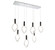 Catania LED Chandelier in Chrome (541|10105-01)