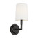 Danica One Light Wall Sconce in Aged Iron (454|TW1171AI)