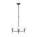 Hartley Three Light Chandelier in Aged Iron (454|TFC1143AI)