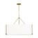 Bergen Four Light Pendant in Burnished Brass (454|TFC1114BBS)