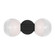 Torian Two Light Wall Sconce in Aged Iron (454|SLW1032AI)