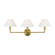 Colfax Three Light Wall Sconce in Burnished Brass (454|SLW1023BBS)