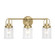 Anders Three Light Vanity in Satin Brass (454|GLV1073SB) Anders Three Light Vanity in Satin Brass (454|GLV1073SB)