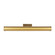 Azer Two Light Picture Light in Burnished Brass (454|EW1222BBS)