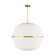 Hikari Five Light Lantern in Burnished Brass (454|EP1475BBS)