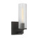 Sarita One Light Wall Sconce in Midnight Black (454|DJW1101MBK)