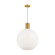 Colewood One Light Pendant in Satin Brass (454|DJP1191SB)