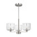 Lochdale Three Light Chandelier in Brushed Nickel (454|DJC1233BS)