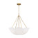 Stassi Three Light Chandelier in Burnished Brass (454|AC1163BBS)